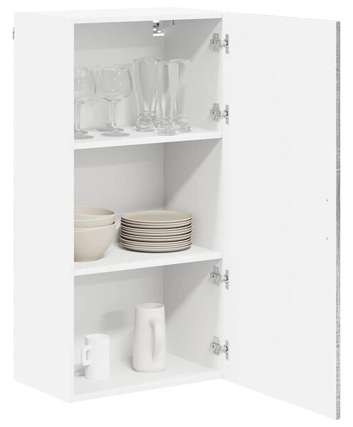 VidaXL Fali konyhaszekrény Szürke Sonoma 50 x 31 x 100 cm Faanyag