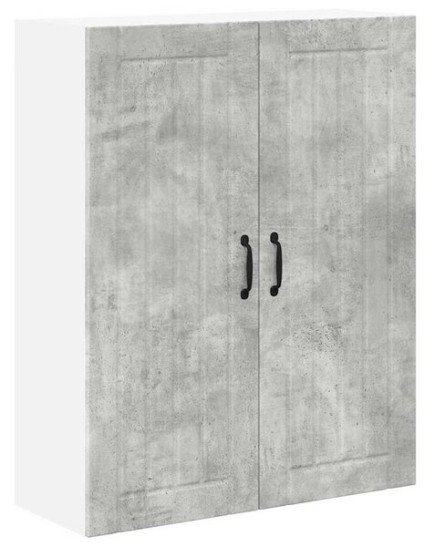 VidaXL Konyhaszekrény Beton Szürke 80 x 31 x 100 cm Faanyag