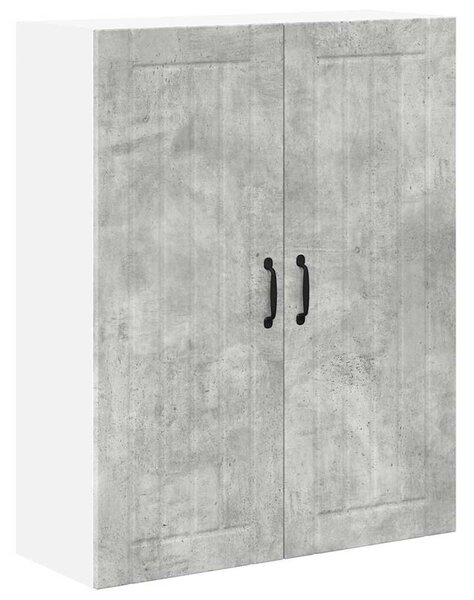 VidaXL Konyhaszekrény Beton Szürke 80 x 31 x 100 cm Faanyag