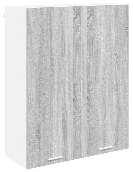 VidaXL Függő szekrény Riga Szürke Sonoma 80 x 31 x 100 cm Faanyag