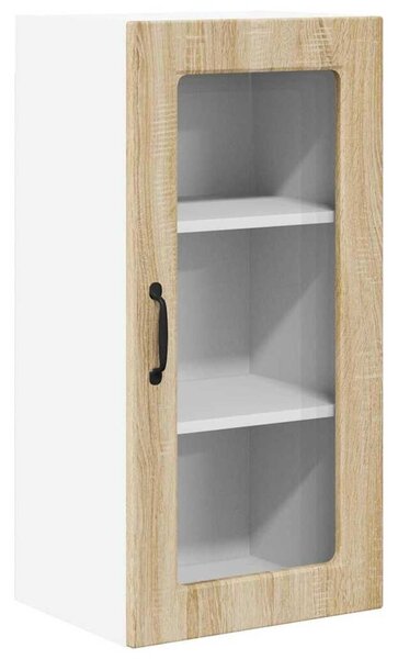 VidaXL Konyhaszekrény 2 pcs Sonoma tölgy 40 x 31 x 80 cm Faanyag