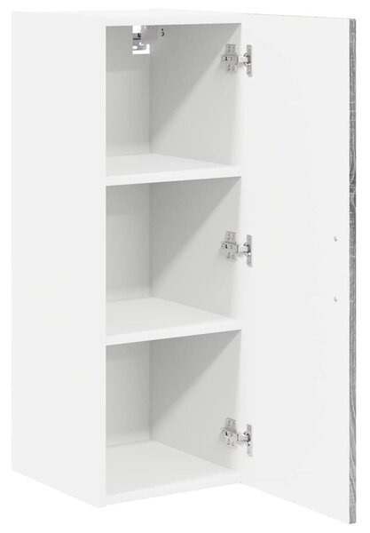 VidaXL Konyhaszekrény 2 pcs Szürke Sonoma 30 x 31 x 80 cm Faanyag