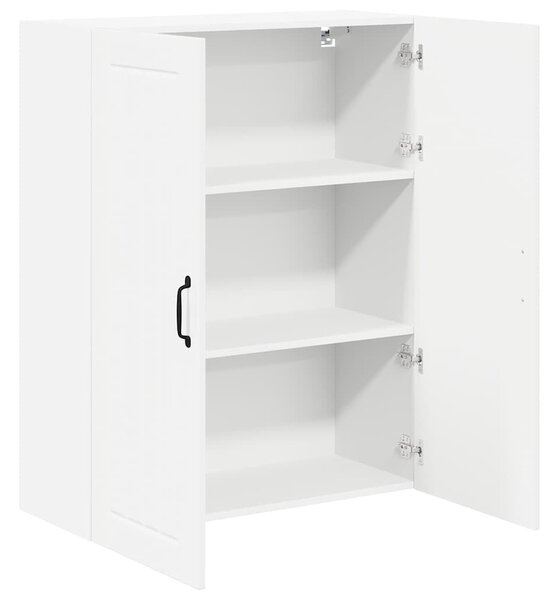 VidaXL Konyhaszekrény Magas Fényű Fehér 80 x 31 x 100 cm Faanyag