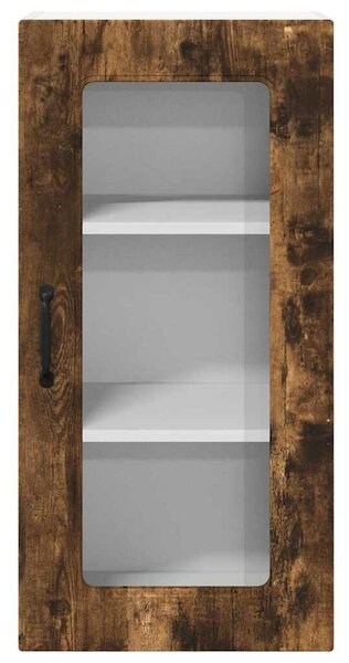 VidaXL Fali konyhaszekrény 2 pcs Füstölt tölgy 40 x 31 x 80 cm Faanyag