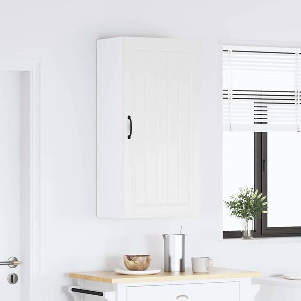 VidaXL Konyhaszekrény Magas Fényű Fehér 50 x 31 x 100 cm Faanyag