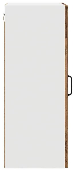VidaXL Fali konyhaszekrény 2 pcs Öreg fa 40 x 31 x 80 cm Faanyag