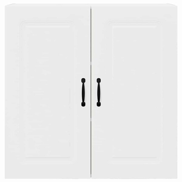 VidaXL Fali konyhaszekrény polcokkal Fehér 80 x 31 x 80 cm Faanyag