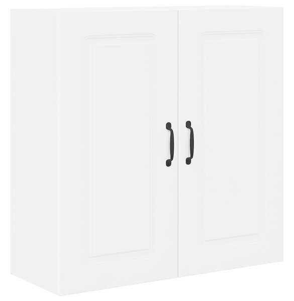VidaXL Fali konyhaszekrény polcokkal Fehér 80 x 31 x 80 cm Faanyag