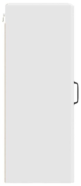 VidaXL Fali konyhaszekrény ajtóval 2 pcs Fehér 30 x 31 x 80 cm Faanyag