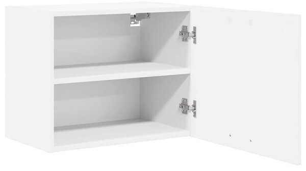 VidaXL Függő szekrény ajtóval Riga 2 pcs Fehér 50 x 31 x 40 cm Faanyag