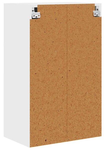 VidaXL Fali konyhaszekrény Magas Fényű Fehér 50 x 31 x 80 cm Faanyag