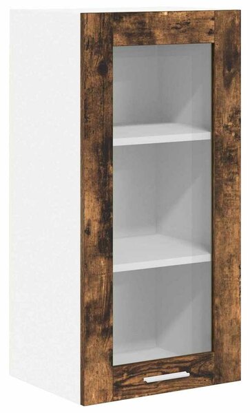 VidaXL Függő szekrény Riga 2 pcs Füstölt tölgy 40 x 31 x 80 cm Faanyag
