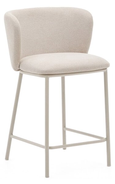 Bézs bárszék (ülésmagasság 65 cm) Ciselia – Kave Home