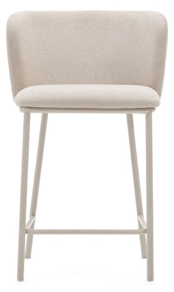 Bézs bárszék (ülésmagasság 65 cm) Ciselia – Kave Home