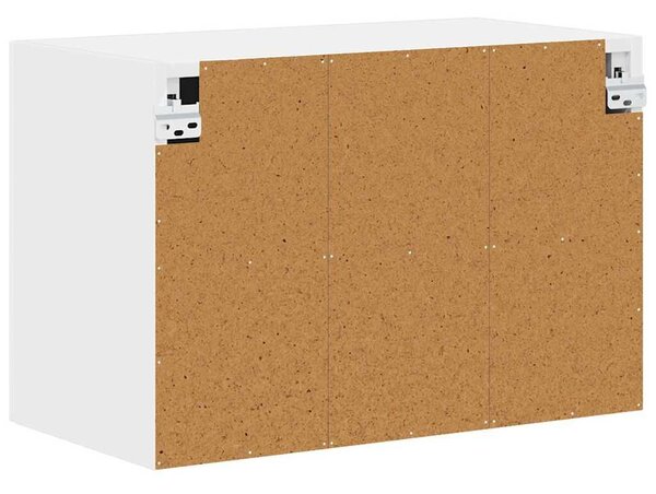 VidaXL Mosogatógép panel Kalmar 2 pcs Fehér 60 x 31 x 40 cm Faanyag