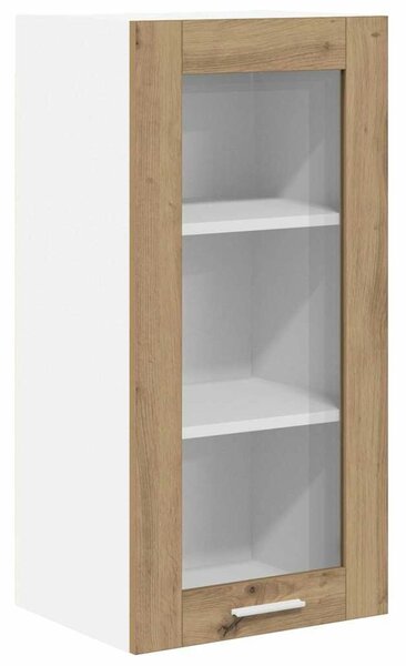 VidaXL Függő szekrény Riga 2 pcs Artisan tölgy 40 x 31 x 80 cm Faanyag