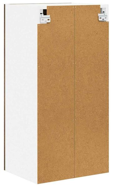 VidaXL Függő szekrény Riga 2 pcs Füstölt tölgy 40 x 31 x 80 cm Faanyag