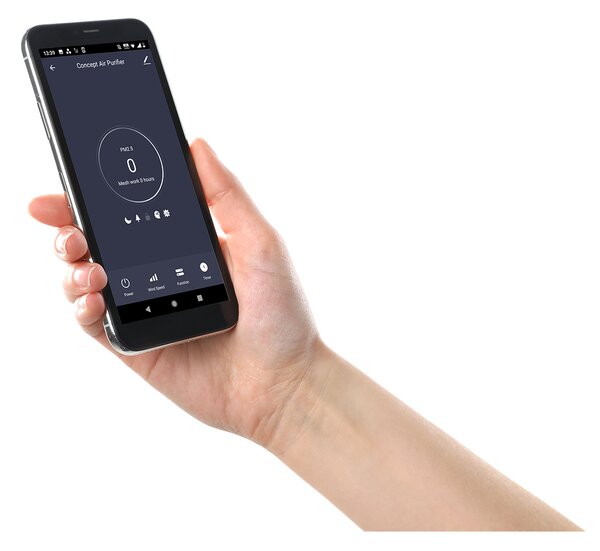 Concept CA2000 Perfect Air Smart légtisztító, fekete