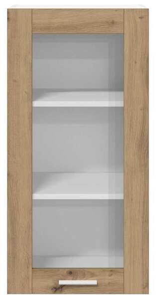 VidaXL Függő szekrény Riga 2 pcs Artisan tölgy 40 x 31 x 80 cm Faanyag