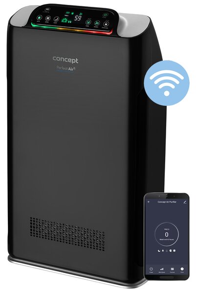 Concept CA2000 Perfect Air Smart légtisztító, fekete
