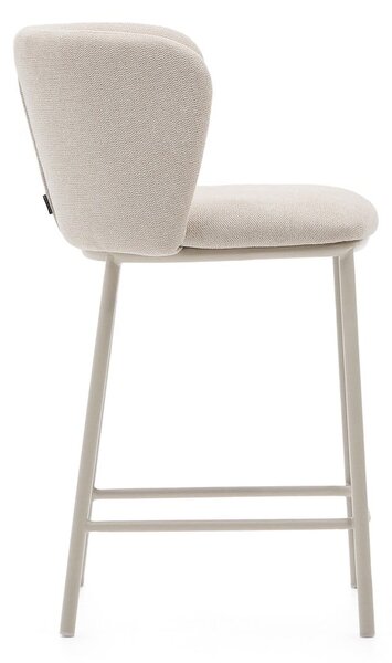 Bézs bárszék (ülésmagasság 65 cm) Ciselia – Kave Home