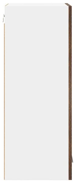 VidaXL Függő szekrény Riga 2 pcs Füstölt tölgy 40 x 31 x 80 cm Faanyag