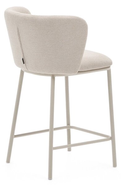 Bézs bárszék (ülésmagasság 65 cm) Ciselia – Kave Home