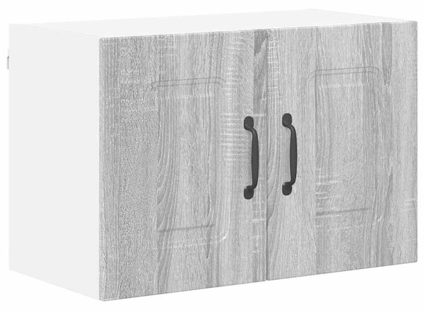 VidaXL Fali konyhaszekrény 2 pcs Szürke Sonoma 60 x 31 x 40 cm Faanyag