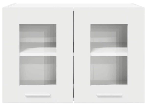 VidaXL Függő szekrény tárolóval 2 pcs Fehér 60 x 31 x 40 cm Faanyag