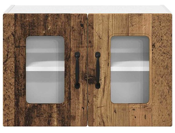 VidaXL Mosogatógép panel Kalmar 2 pcs Öreg fa 60 x 31 x 40 cm Faanyag