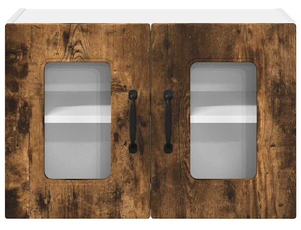 VidaXL Mosogatógép panel Kalmar 2 pcs Füstölt tölgy 60 x 31 x 40 cm