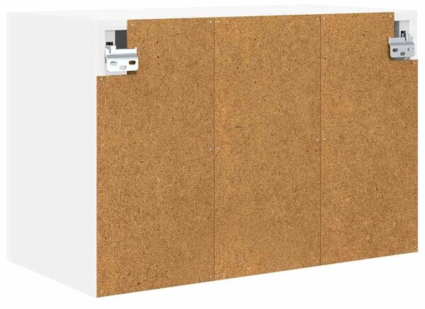 VidaXL Függő szekrény tárolóval 2 pcs Fehér 60 x 31 x 40 cm Faanyag