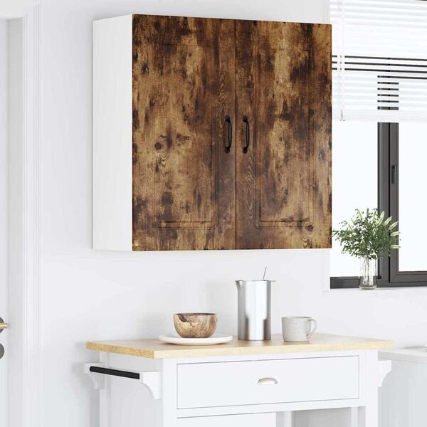 VidaXL Fali konyhaszekrény Füstölt tölgy 80 x 31 x 80 cm Faanyag