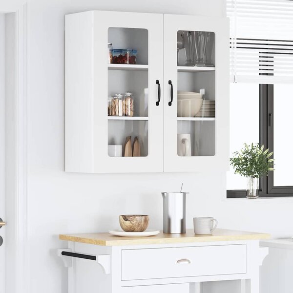 VidaXL Mosogatógép panel Kalmar Magas Fényű Fehér 80 x 31 x 80 cm