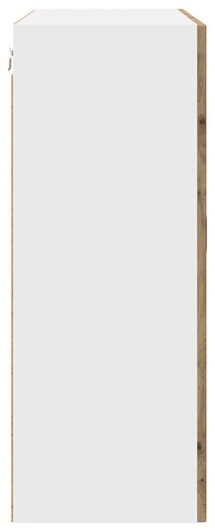 VidaXL Fali konyhaszekrény Artisan tölgy 80 x 31 x 80 cm Faanyag