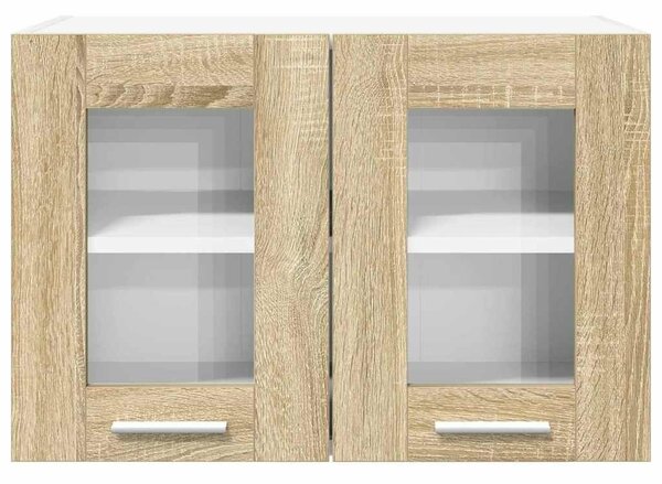 VidaXL Függő szekrény Riga 2 pcs Sonoma tölgy 60 x 31 x 40 cm Faanyag