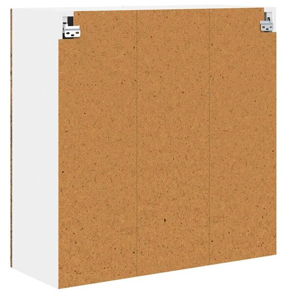 VidaXL Fali konyhaszekrény polcokkal Öreg fa 80 x 31 x 80 cm Faanyag