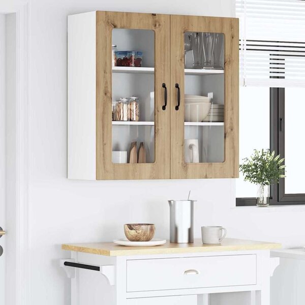 VidaXL Mosogatógép panel Kalmar Artisan tölgy 80 x 31 x 80 cm Faanyag