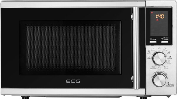 ECG MTD 2072 SE mikrohullámú sütő, 20 l,rozsdamentes acél