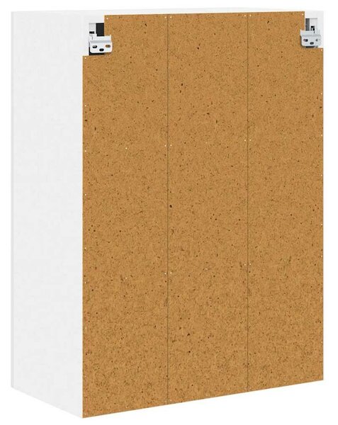 VidaXL Mosogatógép panel Kalmar Magas Fényű Fehér 60 x 31 x 80 cm