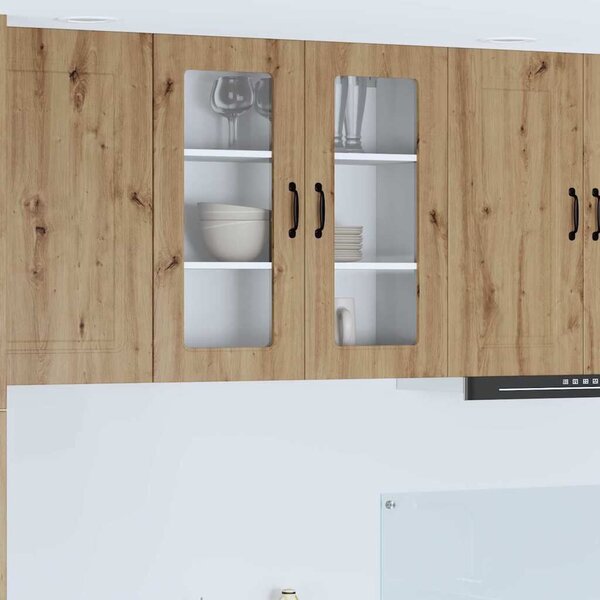 VidaXL Mosogatógép panel Kalmar Artisan tölgy 80 x 31 x 80 cm Faanyag