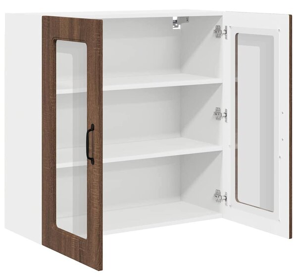 VidaXL Mosogatógép panel Kalmar Barna Tölgy 80 x 31 x 80 cm Faanyag