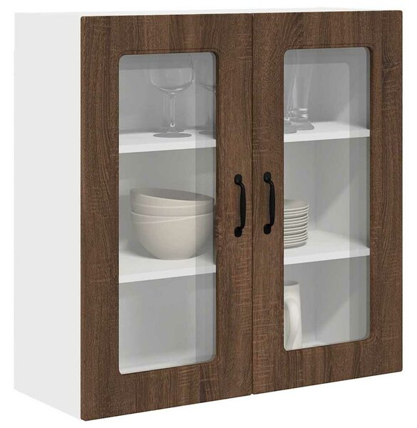 VidaXL Mosogatógép panel Kalmar Barna Tölgy 80 x 31 x 80 cm Faanyag