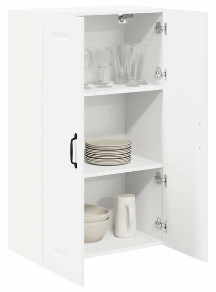 VidaXL Fali konyhaszekrény polcokkal Fehér 60 x 31 x 100 cm Faanyag
