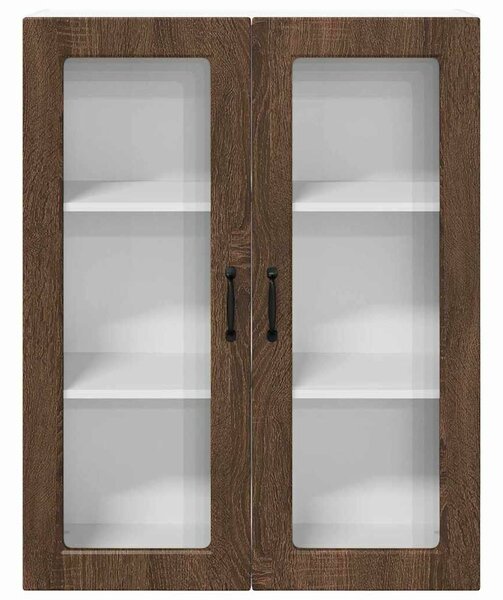VidaXL Mosogatógép panel Kalmar Barna Tölgy 80 x 31 x 100 cm Faanyag