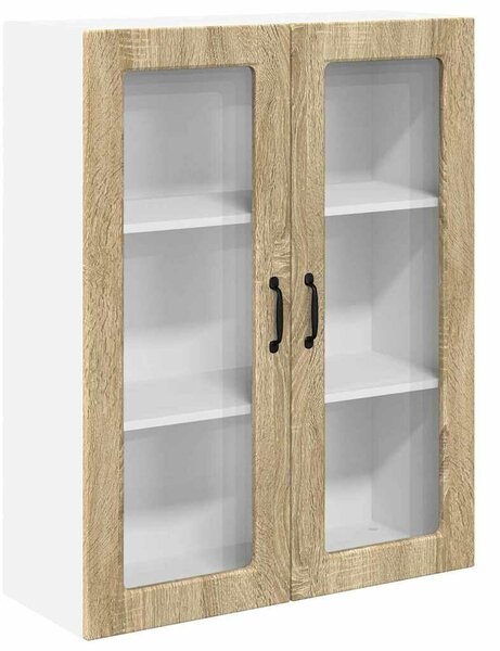 VidaXL Mosogatógép panel Kalmar Sonoma tölgy 80 x 31 x 100 cm Faanyag