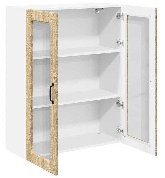 VidaXL Mosogatógép panel Kalmar Sonoma tölgy 80 x 31 x 100 cm Faanyag