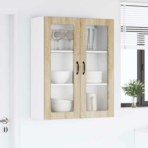 VidaXL Mosogatógép panel Kalmar Sonoma tölgy 80 x 31 x 100 cm Faanyag