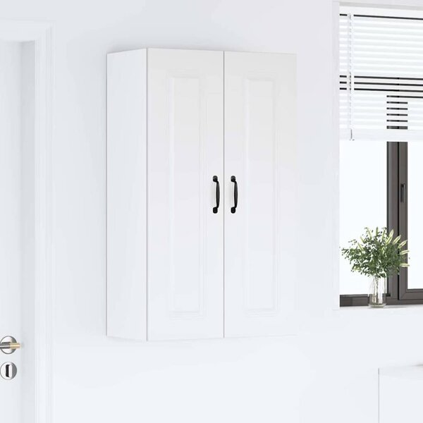 VidaXL Fali konyhaszekrény polcokkal Fehér 60 x 31 x 100 cm Faanyag