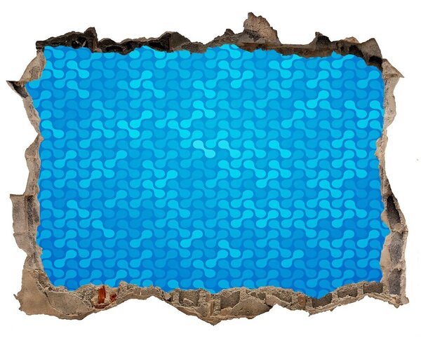 3d lyuk fal dekoráció Kiscica